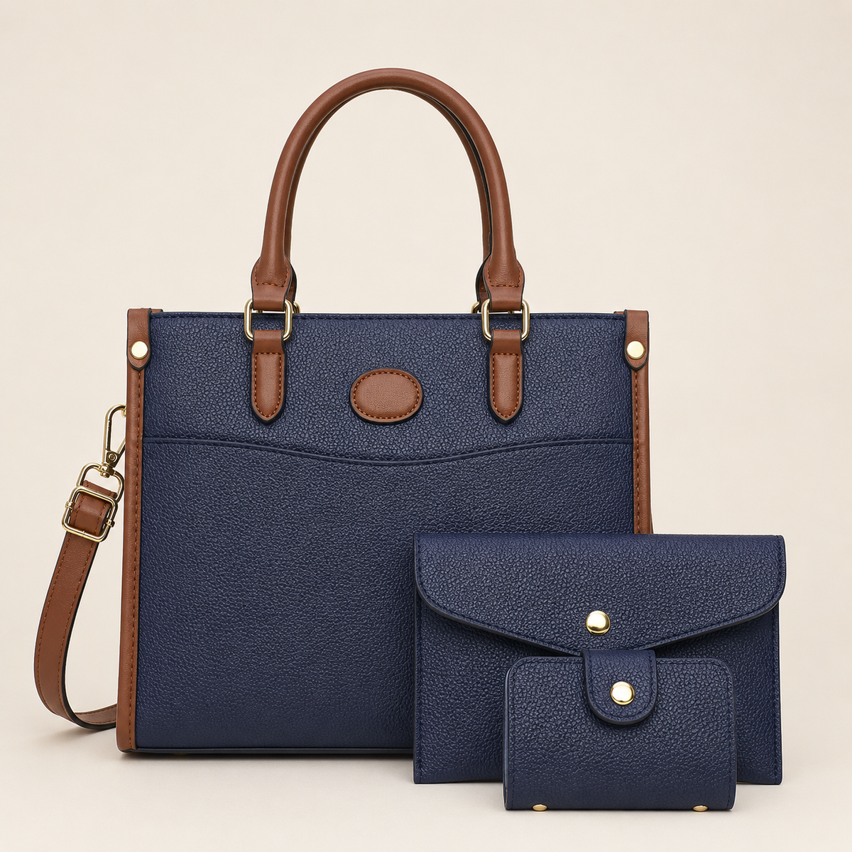 Handbag Marina 3-Piece Women’s - Handbag Set – Handbag, Wallet & Card Holder