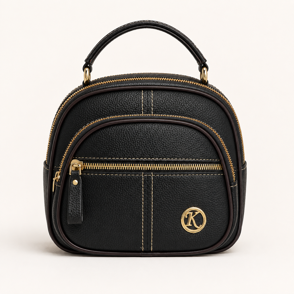 Luna Handbag Mini Backpack-Style Crossbody Bag with Wide Adjustable Strap