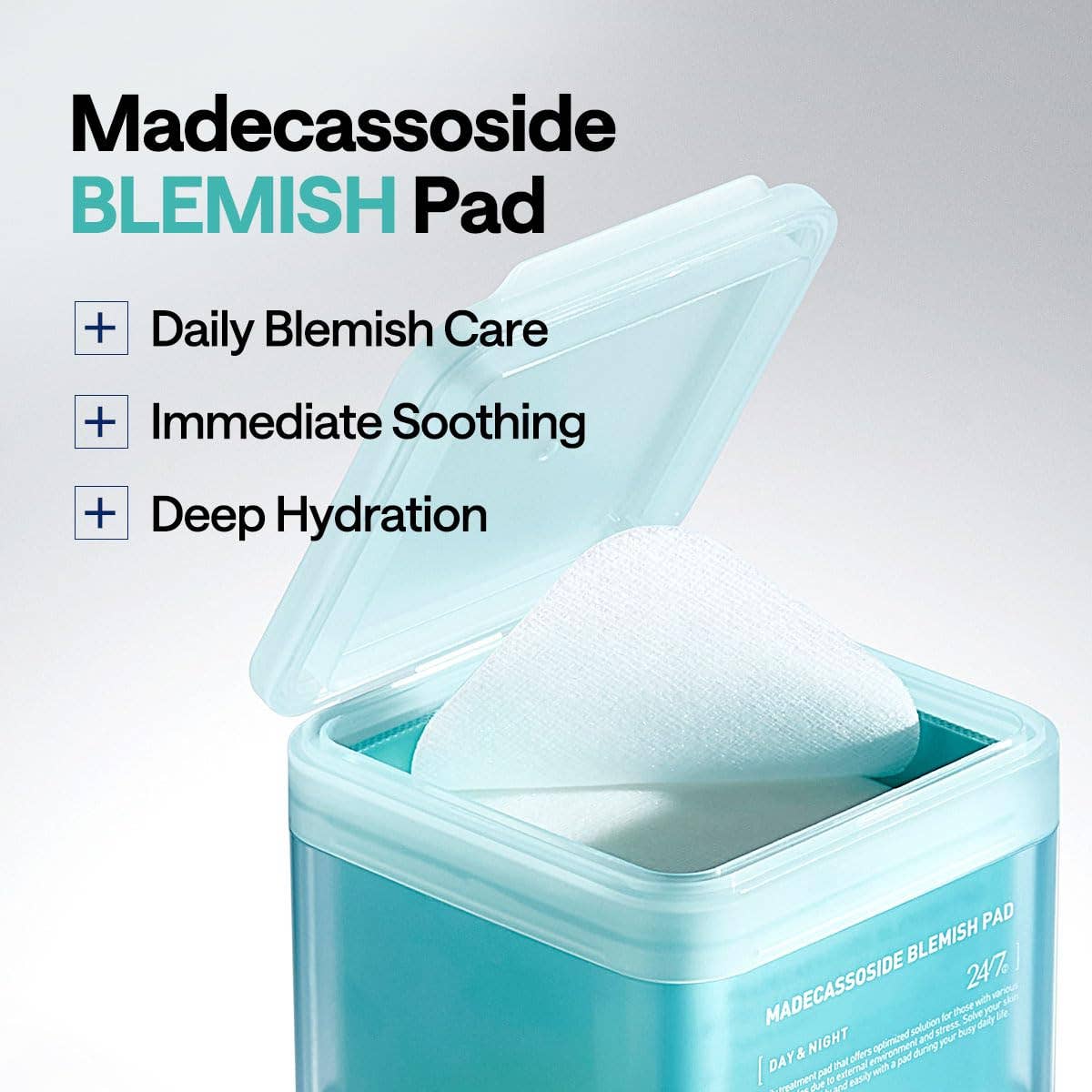 K-Beauty Direct - Mediheal Madecassoside Blemish Toner Pad – Almohadillas Veganas Calmantes con Centella Asiática para Piel Propensa al Acné | Venta al por Mayor de K-Beauty