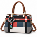 Handbag Brielle Modern and elegant women's plaid handbags